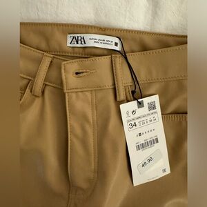 Zara leather pants. New with tags.